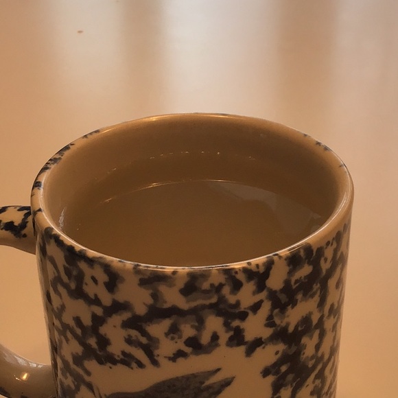 Vintage Bunny Rabbit Mug Coffee Tea Sponge ware Lucky - Picture 7 of 7
